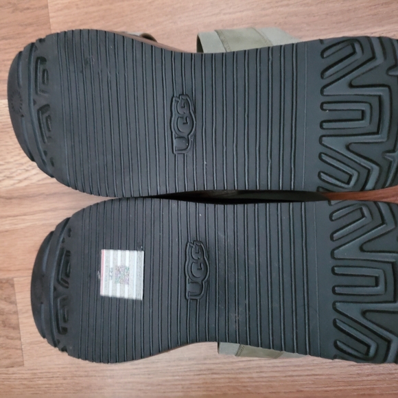 UGG Black Sole Sandals - Picture 6 of 7